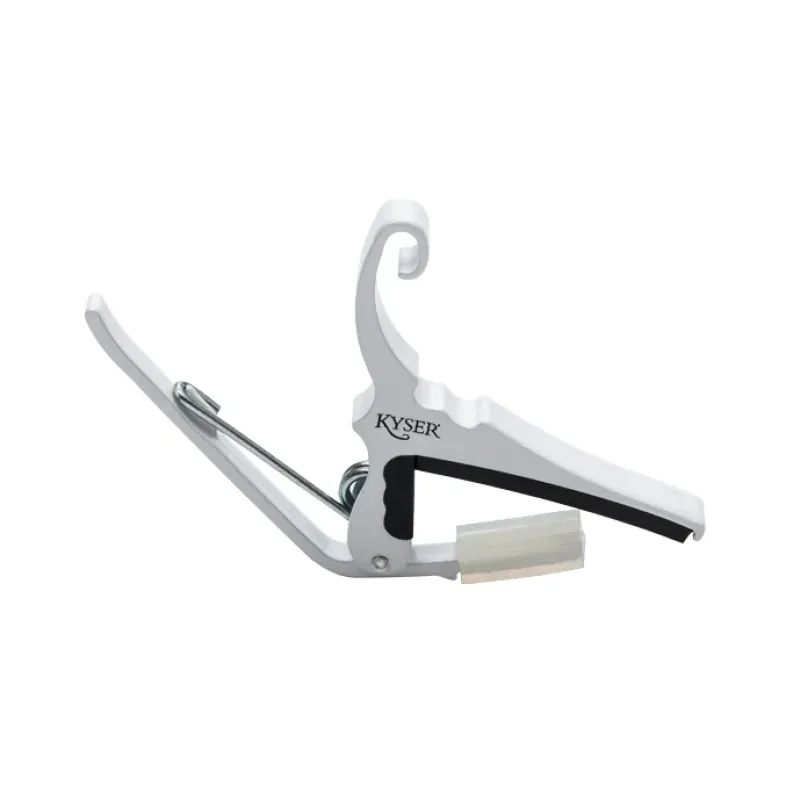 Kyser KGCWA Classical Guitars Quick-Change Capo - White Kyser KGCWA Classical Guitars Quick-Change Capo - White