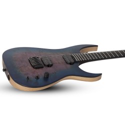 Schecter 826 Electric Guitar Keith Merrow KM-6 Strings MK-III Artist - Blue Crimson