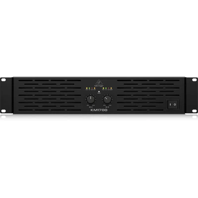 Behringer KM1700 1700W 2-channel Power Amplifier Behringer KM1700 1700W 2-channel Power Amplifier