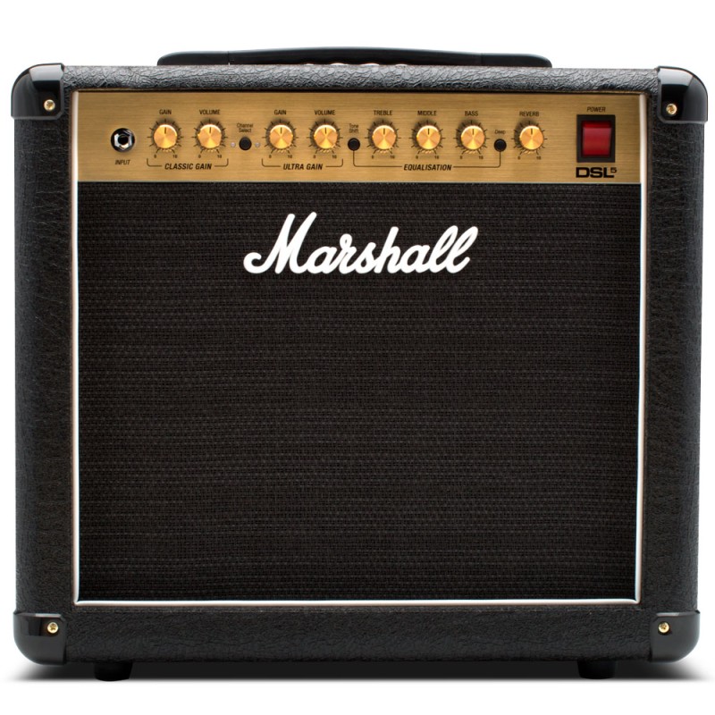 Marshall DSL5CR 5 Watts 1x10" Tube Combo Amplifier