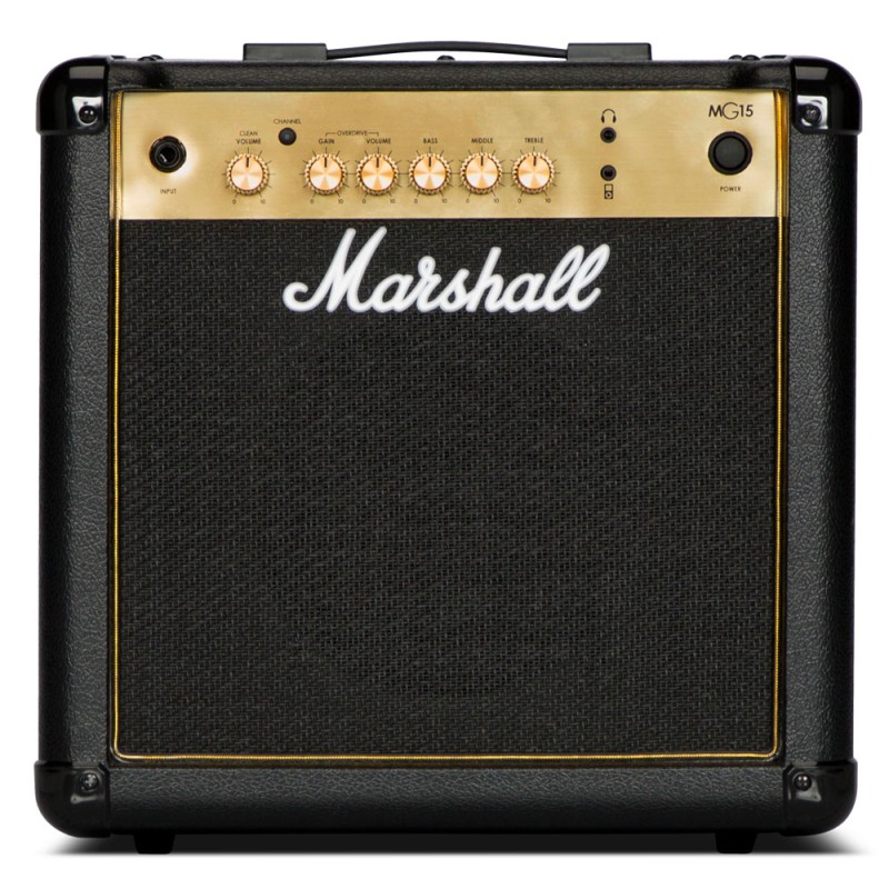 Marshall MG15G 15 Watt Gold Series Guitar Combo Amplifier