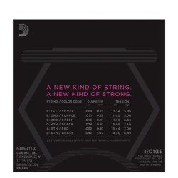 D'Addario NYXL0942 NYXL Electric Guitar String Super Light - 9-42