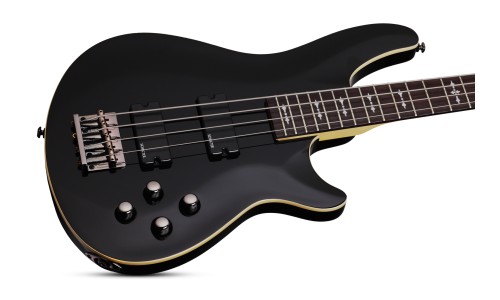 Schecter 2090 Electric Bass Omen 4 Strings - Gloss Black (BLK)