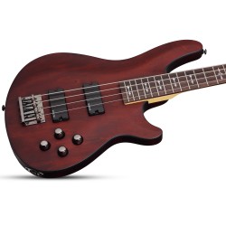 Schecter 2091 Electric Bass Omen 4 Strings - Walnut Satin (WSN)