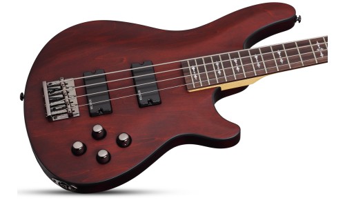 Schecter 2091 Electric Bass Omen 4 Strings - Walnut Satin (WSN)