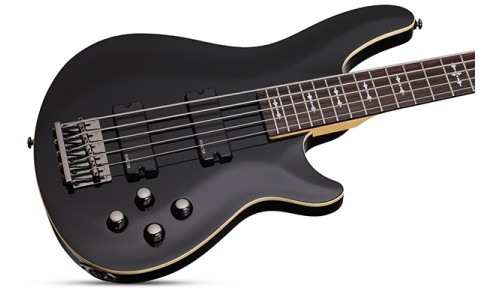 Schecter 2093 Electric Bass 5 Strings Omen-5 - Gloss Black (BLK)