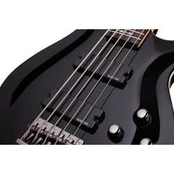 Schecter 2093 Electric Bass 5 Strings Omen-5 - Gloss Black (BLK)