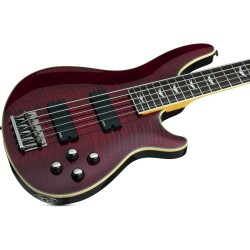 Schecter 2041 Electric Bass Omen Extreme 5 - Black Cherry (BCH)