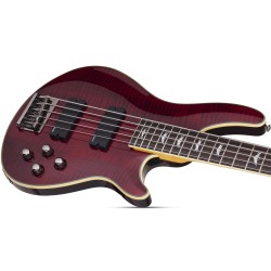 Schecter 2041 Electric Bass Omen Extreme 5 - Black Cherry (BCH)