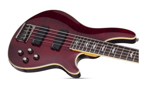 Schecter 2041 Electric Bass Omen Extreme 5 - Black Cherry (BCH)