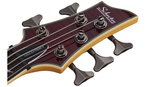 Schecter 2041 Electric Bass Omen Extreme 5 - Black Cherry (BCH)