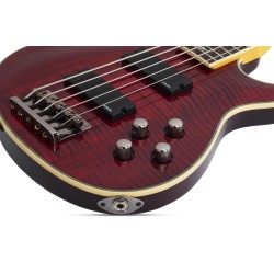 Schecter 2041 Electric Bass Omen Extreme 5 - Black Cherry (BCH)