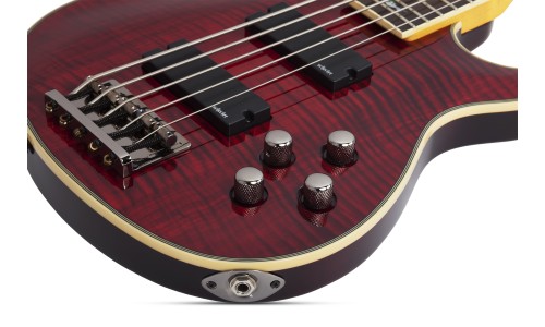 Schecter 2041 Electric Bass Omen Extreme 5 - Black Cherry (BCH)