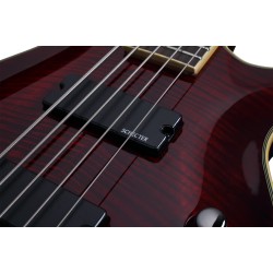 Schecter 2041 Electric Bass Omen Extreme 5 - Black Cherry (BCH)