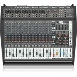 Behringer Europower PMP6000 20-channel 1600W Powered Mixer