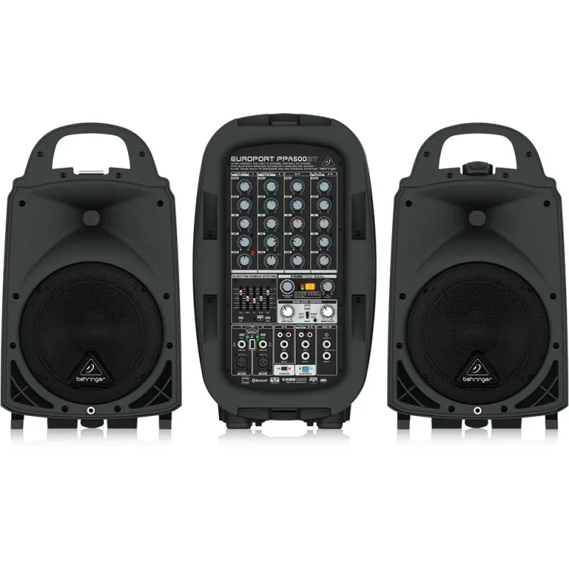 Behringer Europort 6 Channel Portable PA System with Bluetooth Behringer Europort 6 Channel Portable PA System with Bluetooth