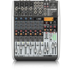 Behringer Premium 12-Input 2/2-Bus Analog Mixer with Wireless Option and USB/Audio Interface