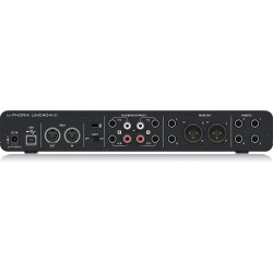 Behringer U-Phoria UMC404HD USB Audio Interface with Midas Mic Preamplifiers