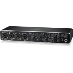 Behringer U-Phoria UMC404HD USB Audio Interface with Midas Mic Preamplifiers