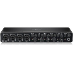 Behringer U-Phoria UMC404HD USB Audio Interface with Midas Mic Preamplifiers