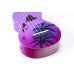 Mahalo Ukulele Soprano " Hawaii " Designer Series Purple Burst with Bag