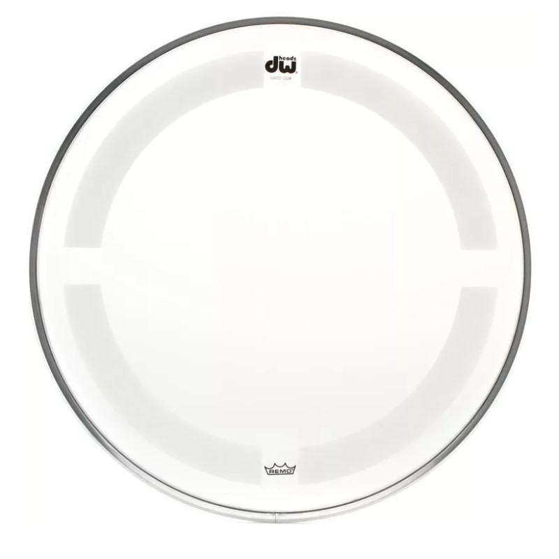 DW DRDHCC10 Coated/Clear Batter Drumhead - 10 Inch