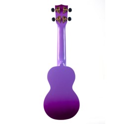 Mahalo MD1HAPPB Ukulele Soprano " Hawaii " Designer Series Purple Burst with Bag