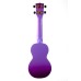 Mahalo Ukulele Soprano " Hawaii " Designer Series Purple Burst with Bag