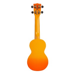 Mahalo MD1HBORB Ukulele Soprano " Hawaii " Designer Series Orange Burst with Bag