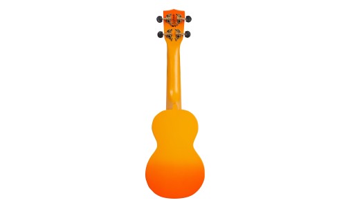 Mahalo MD1HBORB Ukulele Soprano " Hawaii " Designer Series Orange Burst with Bag