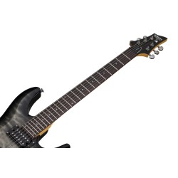 Schecter 446 Electric Guitar C-6 Plus - Charcoal Burst (CB)