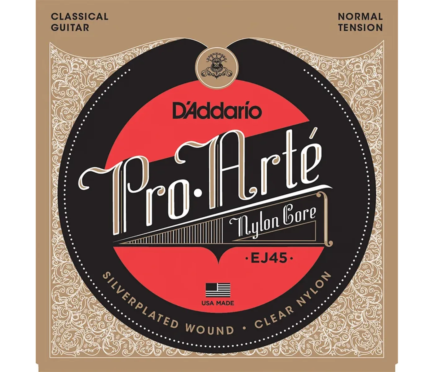 D'Addario EJ45 Pro-Arte Nylon Classical Guitar Strings - Normal Tension