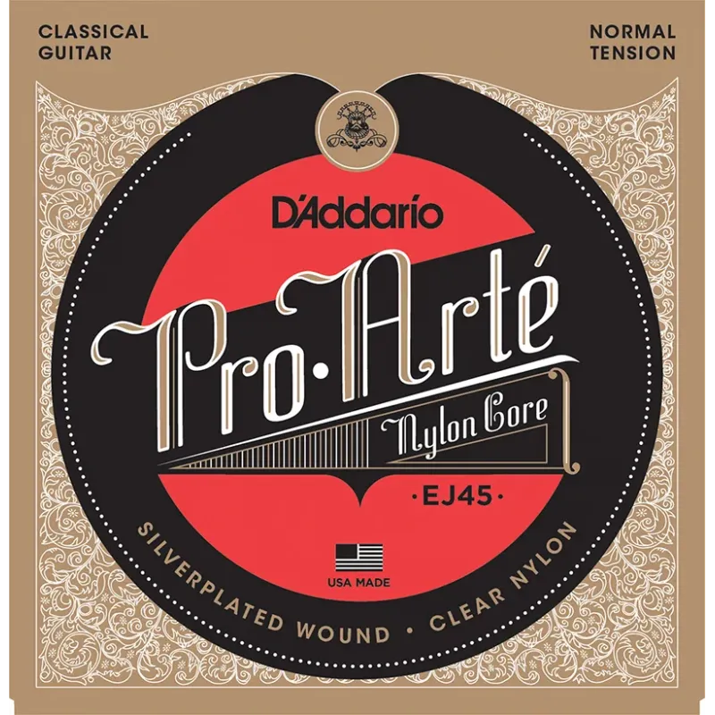 D'Addario EJ45 Pro-Arte Nylon Classical Guitar Strings - Normal Tension