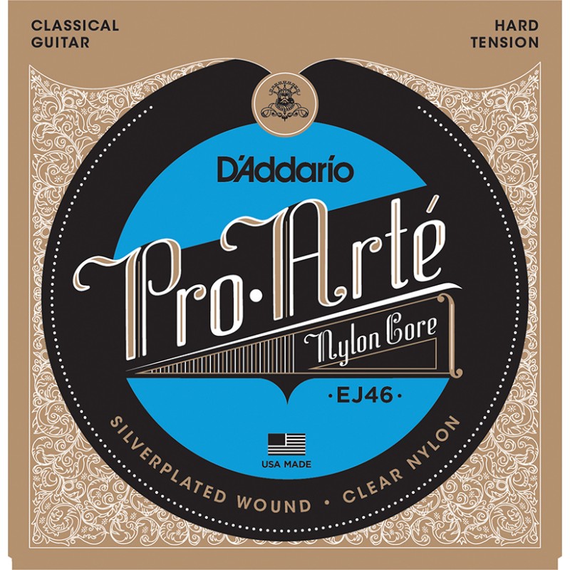 D'Addario EJ46 Pro-Arte Nylon Classical Guitar Strings - Hard Tension