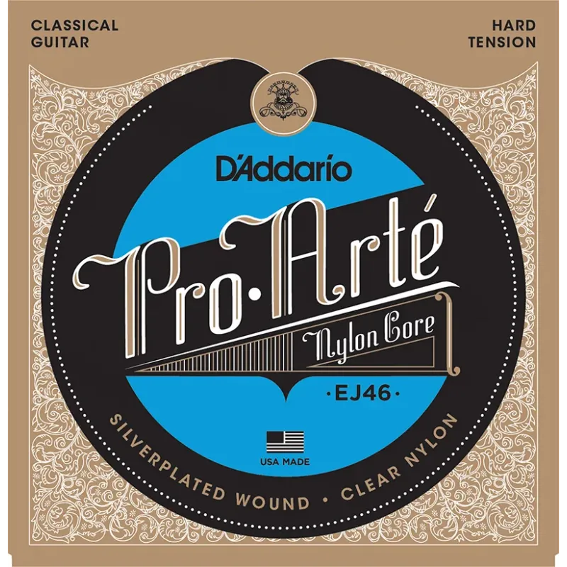 D'Addario EJ46 Pro-Arte Nylon Classical Guitar Strings - Hard Tension