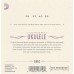 D'Addario EJ65C Pro-Arté Custom Extruded Ukulele Strings - Concert