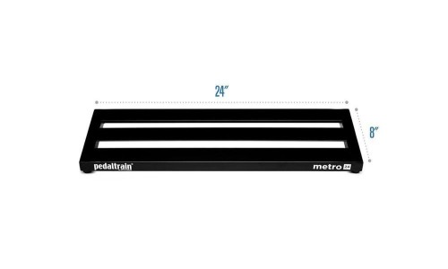 Pedaltrain PT-M24-SC Metro 24 SC Pedalboard with Soft Case - 24-inch x 8-inch