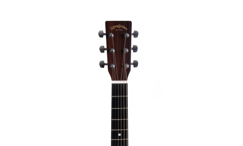 Sigma Guitars DMEL D-14 Fret Left Handed Solid Top Sitka Spruce Semi Acoustic Guitar - Natural