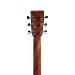 Sigma Guitars DMEL D-14 Fret Left Handed Solid Top Sitka Spruce Semi Acoustic Guitar - Natural