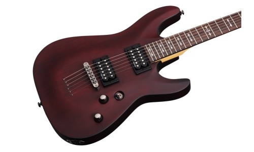 Schecter 2062 Electric Guitar Omen-6 - Walnut Satin (WSN)