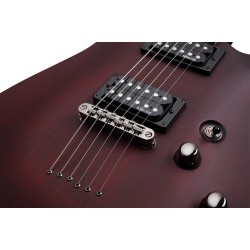 Schecter 2062 Electric Guitar Omen-6 - Walnut Satin (WSN)