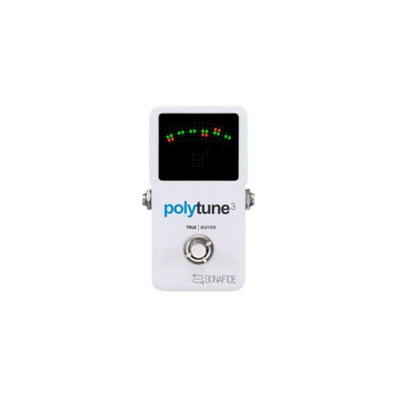 TC Electronic Poly Tune 3 - Poly Chromatic Tuner With Built-in Buffer Pedal