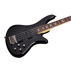 Schecter 2503 Electric Bass Stiletto Extreme-4 - See-Thru Black (STBLK)