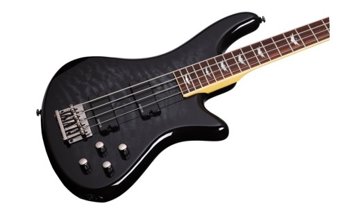 Schecter 2503 Electric Bass Stiletto Extreme-4 - See-Thru Black (STBLK)