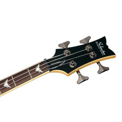 Schecter 2503 Electric Bass Stiletto Extreme-4 - See-Thru Black (STBLK)