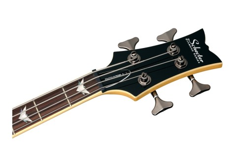 Schecter 2503 Electric Bass Stiletto Extreme-4 - See-Thru Black (STBLK)