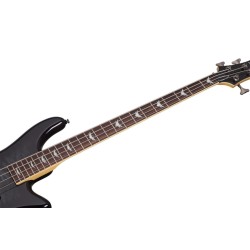 Schecter 2503 Electric Bass Stiletto Extreme-4 - See-Thru Black (STBLK)