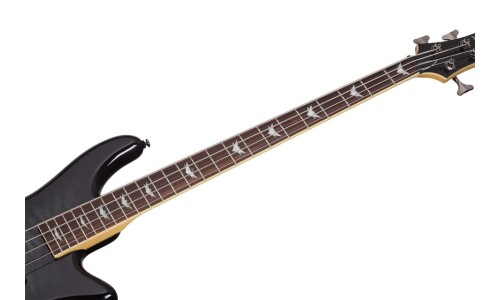 Schecter 2503 Electric Bass Stiletto Extreme-4 - See-Thru Black (STBLK)