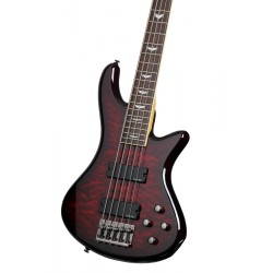 Schecter 2502 Electric Bass Stiletto Extreme-5 - Black Cherry (BCH)