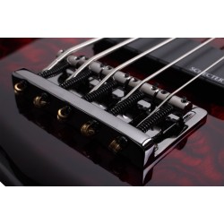 Schecter 2502 Electric Bass Stiletto Extreme-5 - Black Cherry (BCH)